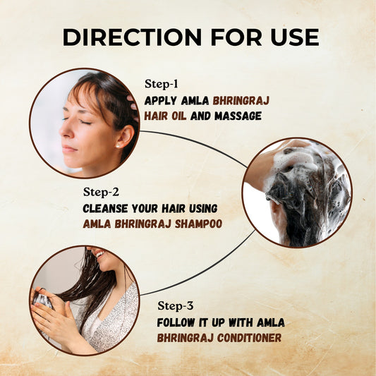 Amla bhringraj hair care combo